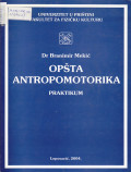 Opšta antropomotorika  : praktikum